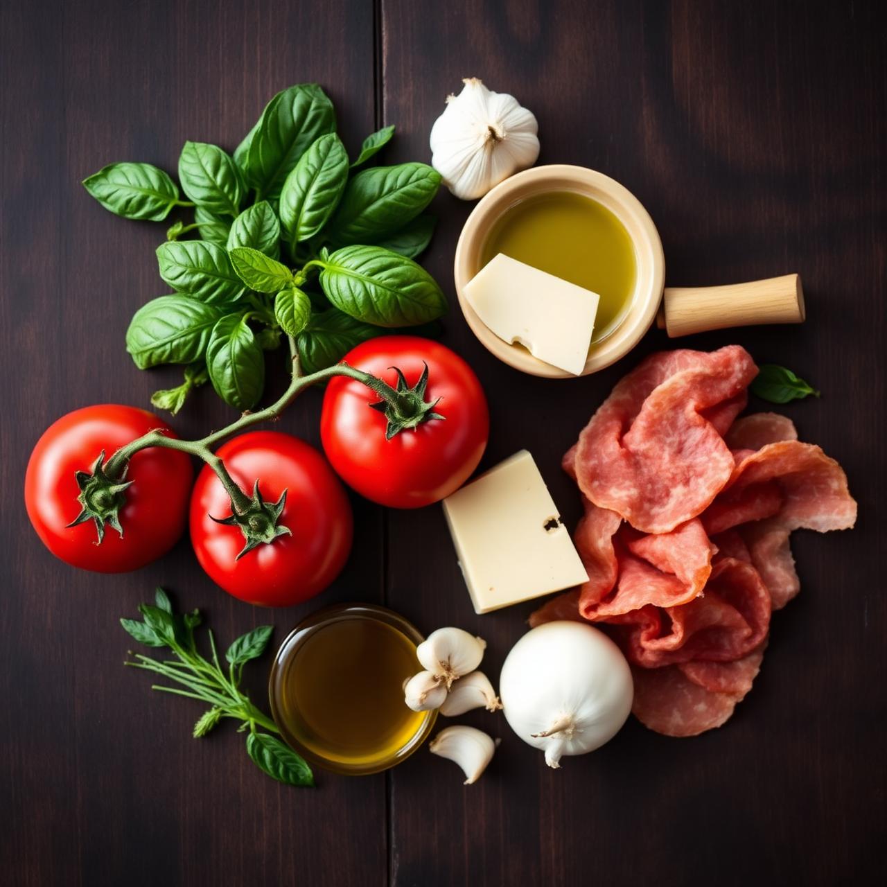Fresh Italian ingredients